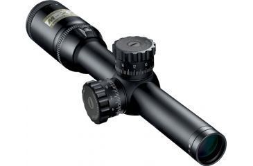 Image of Nikon M-223 1-4x20mm Rifle Scope, Matte Point Blank Reticle w/ Interchangeable Turret 16300