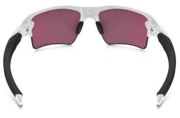 Image of Oakley Flak 2.0 XL Sunglasses Polished White Frame, Prizm Baseball Outfield Lens-OO9188-03