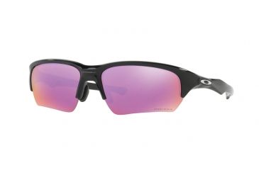 Image of Oakley FLAK BETA A OO9372 Sunglasses 937205-65 - Polished Black Frame, Prizm Golf Lenses