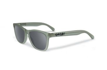 Image of Oakley Frogskins LX Mens Sunglasses, Satin Olive Frame, Grey Lens OO2043-11