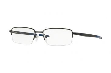 Image of Oakley GAUGE 5.1 OX5125 Eyeglass Frames 512505-52 - Satin Pavement Frame, Clear Lenses