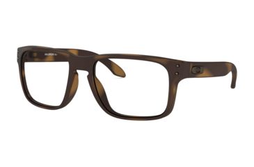Image of Oakley HOLBROOK RX OX8156 Eyeglass Frames 815602-54 - Matte Brown Tortoise Frame, Clear Lenses