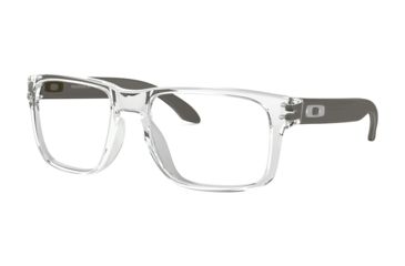 Image of Oakley HOLBROOK RX OX8156 Eyeglass Frames 815603-54 - Polished Clear Frame, Clear Lenses