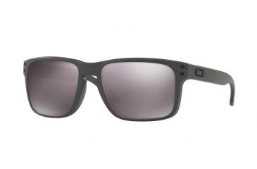 Image of Oakley Holbrook Sunglasses - Men's, Steel Frame, Prizm Daily Polarized Lenses, OO9102-9102B5-55