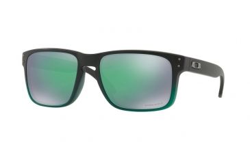 Image of Oakley Holbrook Sunglasses - Men's, Jade Fade Frame, Prizm Jade Lenses, OO9102-9102E4-55
