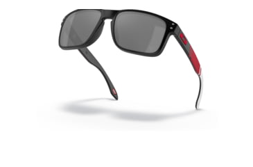 Image of Oakley OO9102 Holbrook Sunglasses - Men's, ATL Matte Black Frame, Prizm Black Lens, 55, OO9102-9102Q3-55