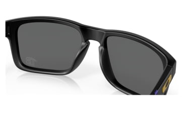 Image of Oakley OO9102 Holbrook Sunglasses - Mens, BAL Matte Black Frame, Prizm Black Lens, 55, OO9102-9102Q4-55