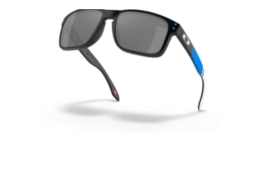 Image of Oakley OO9102 Holbrook Sunglasses - Men's, CAR Matte Black Frame, Prizm Black Lens, 55, OO9102-9102Q6-55