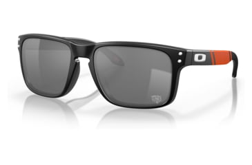 Image of Oakley OO9102 Holbrook Sunglasses - Mens, CHI Matte Black Frame, Prizm Black Lens, 55, OO9102-9102Q7-55