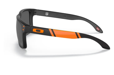 Image of Oakley OO9102 Holbrook Sunglasses - Mens, CIN Matte Black Frame, Prizm Black Lens, 55, OO9102-9102Q8-55