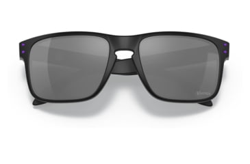 Image of Oakley OO9102 Holbrook Sunglasses - Men's, MIN Matte Black Frame, Prizm Black Lens, 55, OO9102-9102S2-55