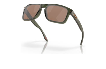 Image of Oakley OO9102 Holbrook Sunglasses - Men's, Olive Ink Frame, Prizm Tungsten Polarized Lens, 55, OO9102-9102W8-55