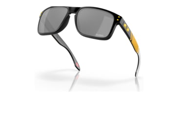 Image of Oakley OO9102 Holbrook Sunglasses - Mens, PIT Matte Black Frame, Prizm Black Lens, 55, OO9102-9102S8-55