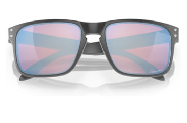 Image of Oakley OO9102 Holbrook Sunglasses - Mens, Steel Frame, Prizm Snow Sapphire Lens, 55, OO9102-9102U5-55