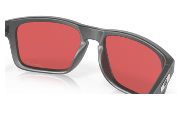 Image of Oakley OO9102 Holbrook Sunglasses - Men's, Steel Frame, Prizm Snow Sapphire Lens, 55, OO9102-9102U5-55