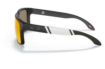 Image of Oakley OO9102 Holbrook Sunglasses - Mens, TB Matte Black Frame, Prizm Ruby Lens, 55, OO9102-9102T1-55