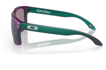 Image of Oakley OO9102 Holbrook Sunglasses - Men's, TLD Matte Purple Green Shift Frame, Prizm Jade Lens, 55, OO9102-9102T4-55