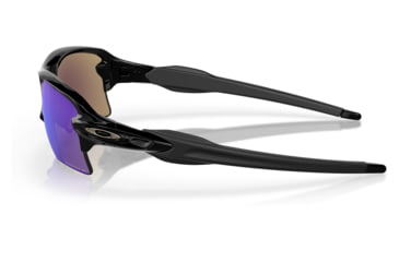 Image of Oakley OO9188 Flak 2.0 XL Sunglasses - Mens, Polished Black Frame, Prizm Sapphire Irid Polarized Lens, 59, OO9188-9188F7-59