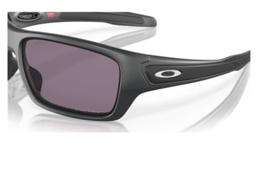 Image of Oakley OO9263 Turbine Sunglasses - Mens, Matte Carbon Frame, Prizm Grey Lens, 63, OO9263-926366-63