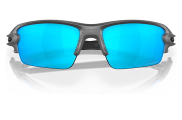 Image of Oakley OO9271 Flak 2.0 A Sunglasses - Mens, Steel Frame, Prizm Sapphire Lens, Asian Fit, 61, OO9271-927141-61