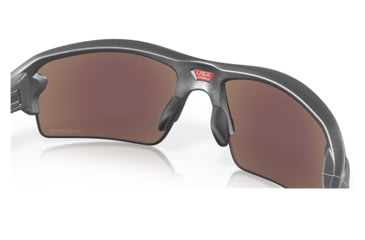 Image of Oakley OO9271 Flak 2.0 A Sunglasses - Mens, Steel Frame, Prizm Sapphire Lens, Asian Fit, 61, OO9271-927141-61