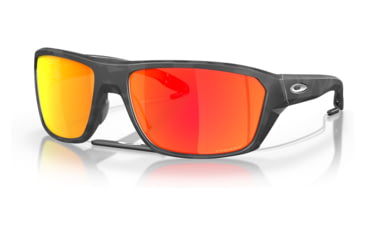 Image of Oakley OO9416 Split Shot Sunglasses - Mens, Matte Black Camoflauge Frame, Prizm Ruby Lens, 64, OO9416-941632-64