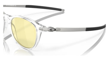Image of Oakley OO9439 Pitchman R Sunglasses - Mens, Clear Frame, Prizm Gaming Lens, 50, OO9439-943916-50