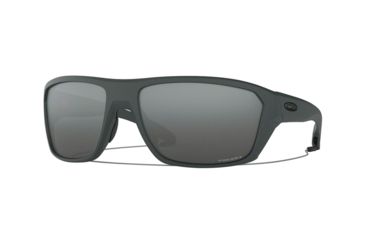 Image of Oakley SPLIT SHOT OO9416 Sunglasses 941602-64 - Matte Carbon Frame, Prizm Black Lenses