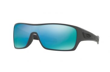 Image of Oakley TURBINE ROTOR OO9307 Sunglasses 930709-32 - Steel Frame, Prizm Deep H2o Polarized Lenses
