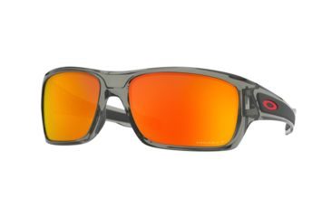 Image of Oakley Turbine Sunglasses - Men's, Grey Ink Frame, Prizm Ruby Polarized 63 mm Lenses, OO9263-926357-63