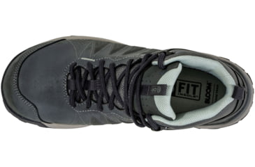 Image of Oboz Sypes Mid Leather B-Dry Hiking Shoes - Women's, Dark Sage, 9.5, 77102-Dark Sage-M-9.5