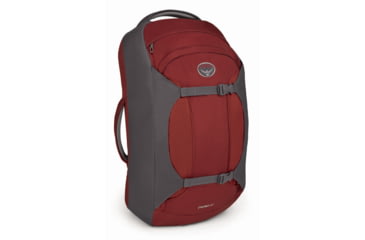Image of Osprey Porter 65 Gear Hauler Backpack, Salsa Red