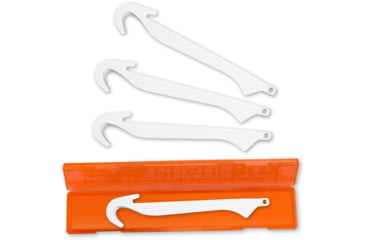 Outdoor Edge Cutlery Razor-Safe Knife, 4-Blade Combo Set, 3.5in, Stainless Steel, RRG-4