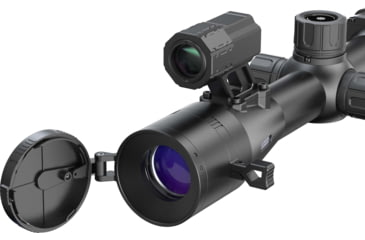 Image of PARD Optics DS35 Day and Night Vision Rifle Scope, Laser Rangefinder, 4x50mm, 850nm IR, 2560x1440 px, Multiple Reticles, Black, DS35-50RF-850