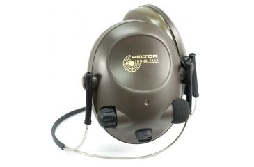 Image of Peltor Slimline Electronic Headset Neckband Style OD Green MT15H67BB