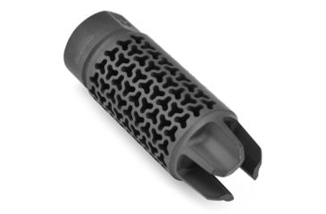 Image of Precision Armament EFAB 762 Hybrid Muzzle Brake, .308 Caliber / 7.62mm, Thread 5/8-24 TPI, Matte Black, A04488
