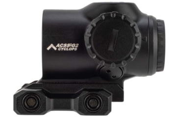 Image of Primary Arms SLX 1x Micro Prism Scope w/Green Illuminated ACSS Cyclops Gen II Reticle, Black, 710035