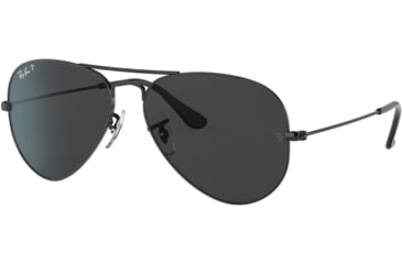 Image of Ray-Ban Aviator Large Metal Sunglasses RB3025 002/48-58 - , Black Lenses