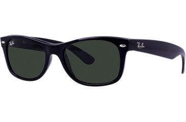 Image of Ray-Ban RB 2132 Sunglasses Styles - Black Frame / Crystal Green 55 mm Diameter Lenses, 901L-5518