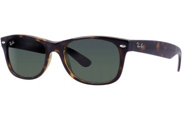 Image of Ray-Ban RB 2132 Sunglasses Styles - Tortoise Frame / Crystal Green 52 mm Diameter Lenses, 902-5218