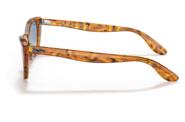 Image of Ray-Ban RB2299 Lady Burbank Sunglasses - Women's, Amber Tortoise Frame, Clear Gradient Blue Lens, 55, RB2299-13423F-55