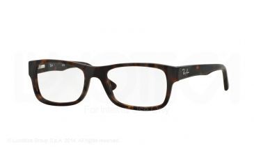 Image of Ray-Ban RX5268 Eyeglass Frames 5211-48 - Matte Havana Frame