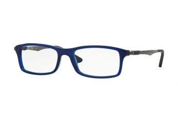 Image of Ray-Ban RX7017 Eyeglass Frames 5393-56 - Blue Frame