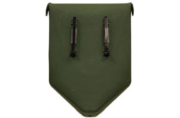 Image of Red Rock Outdoor Gear Military Type Tri-Fold Shovel with Case, Black / Green, One-Size 50-01