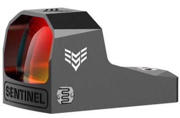 Image of OpticsPlanet Exclusive Swampfox Sentinel Ultra Compact Micro Red Dot Sight 1x16mm, 3 MOA Red Dot Reticle, Auto Brightness, Black, SNL00116-RD