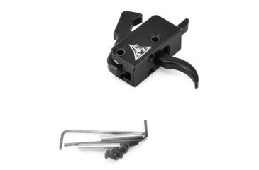 Image of Rise Armament Super Sporting Trigger, Black, w/Anti Walk Pins, RA-140PK, EDEMO1