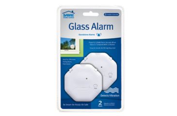 Image of Sabre Slim Glass Break Alarm - 2 pack, White HS-GA2