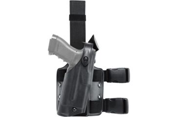 Safariland 6304 ALS Tactical Leg Holster - Right Hand, For Glock 21 With M3 Light, Black - View #12