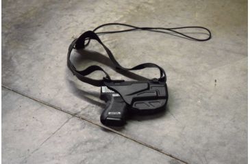 Image of Safariland Model 7053 7TS ALS Shoulder Holster, Glock 17/22/31, Right Hand, STX Plain Black, 7053-83-411