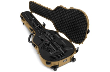 Image of Savior Equipment Ultimate Guitar Single Rifle Case, Dark FDE, 45in H x 17in L x 5in W, RC-GT-ACOUSTIC-TN